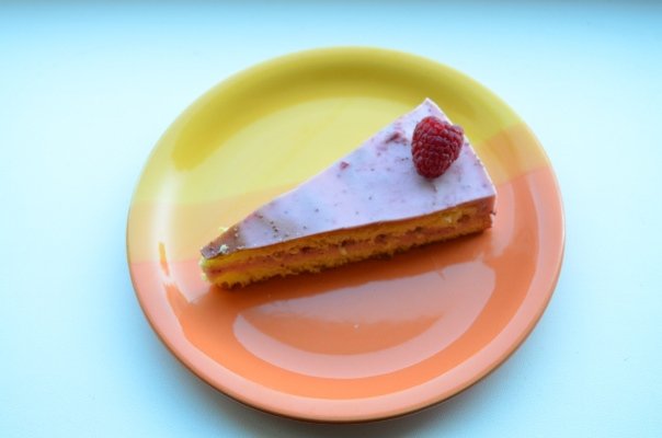 Вишнево-желейный тортик