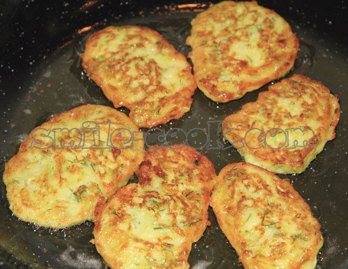 оладьи с кабачками
