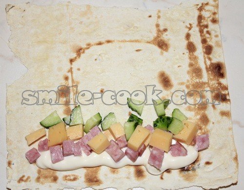 лаваш с начинкой