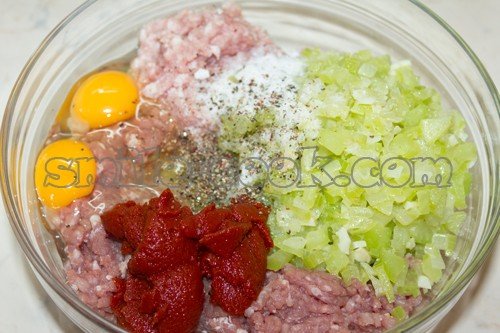 фарш для мясного хлебца