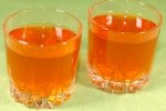 Компот из ревеня и клубники