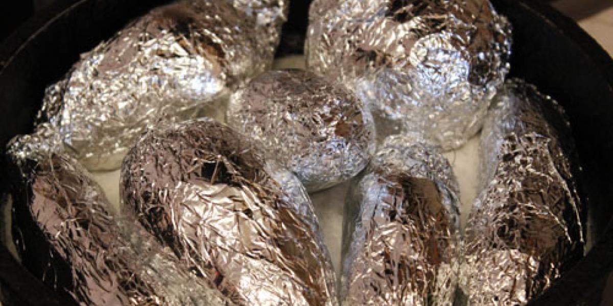 beets in foil