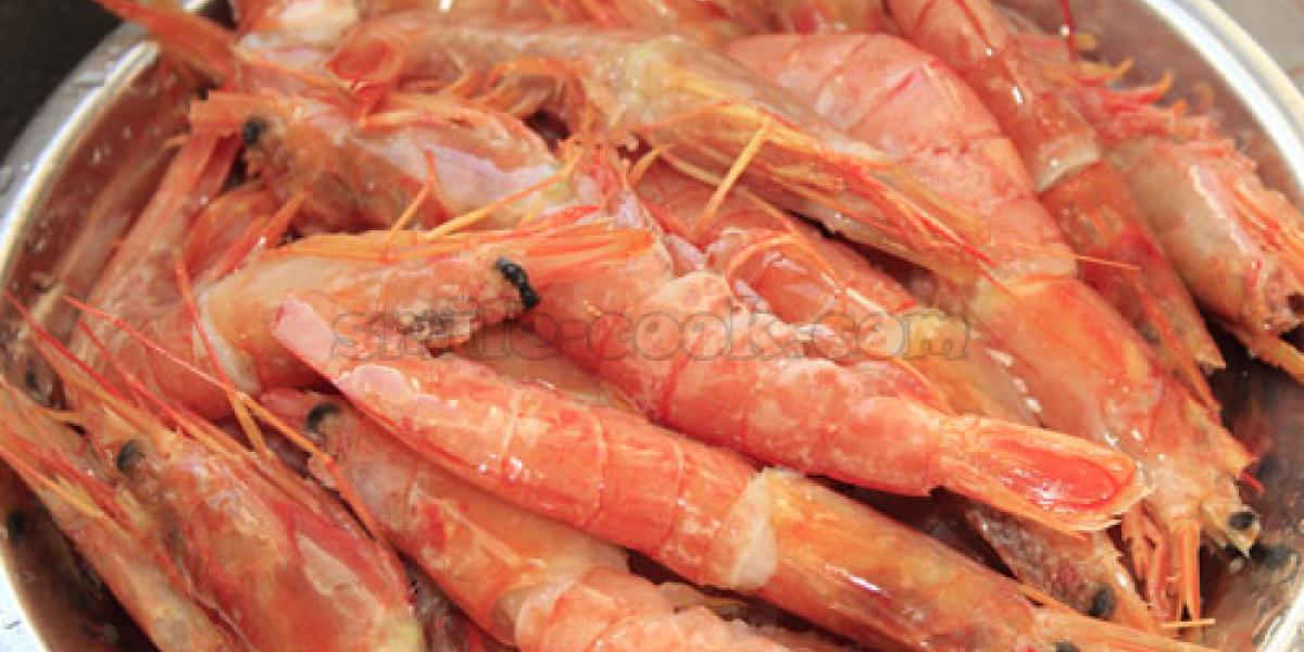 fresh shrimp