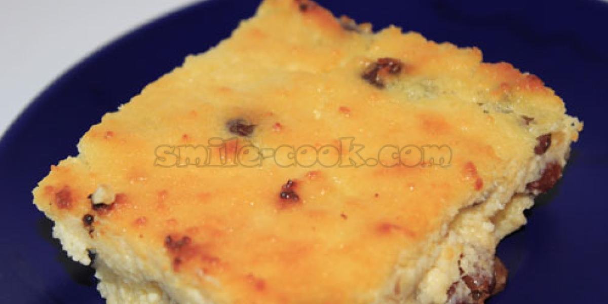 cottage cheese casserole with raisins