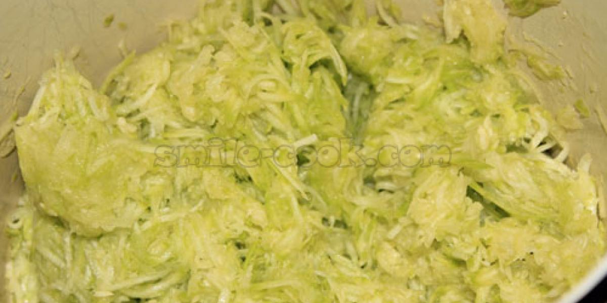 grated zucchini