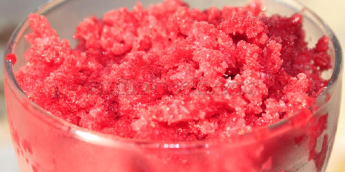 raspberry sorbet