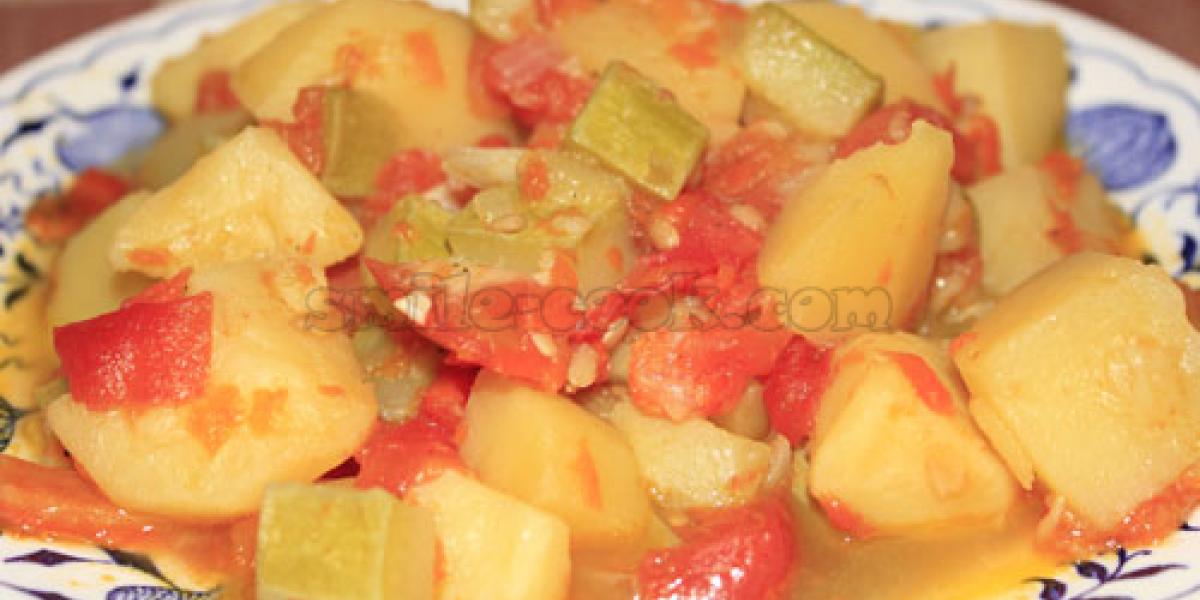 vegetable stew with zucchini