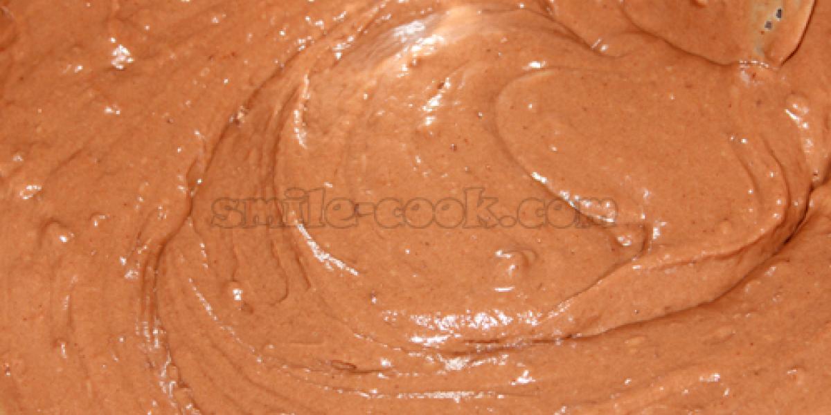 chocolate muffin batter