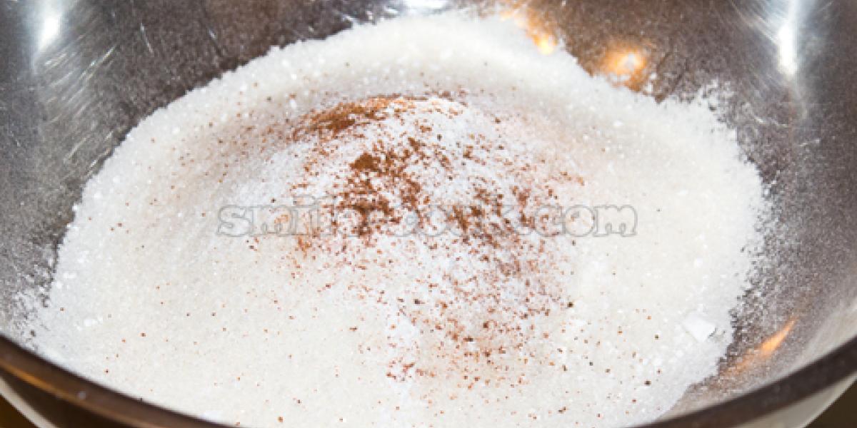 dry ingredients for muffins