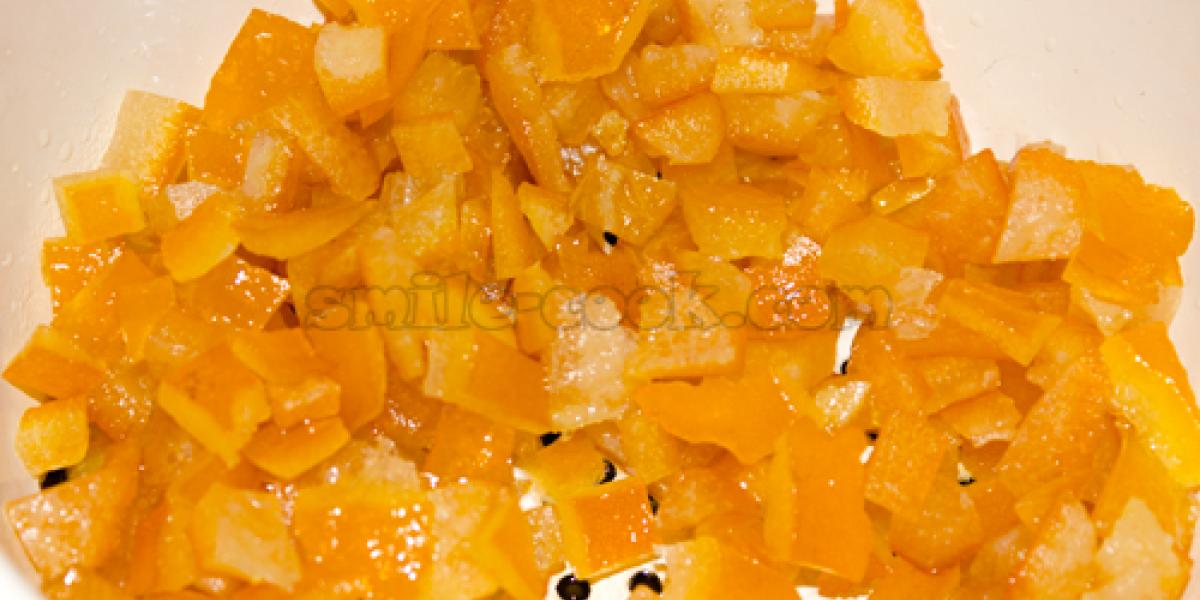 orange candied fruit