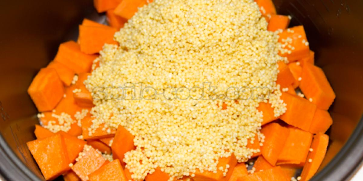 pumpkin with millet