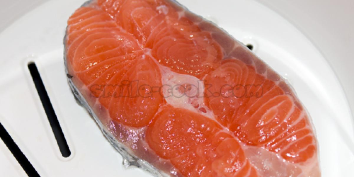 salmon steak