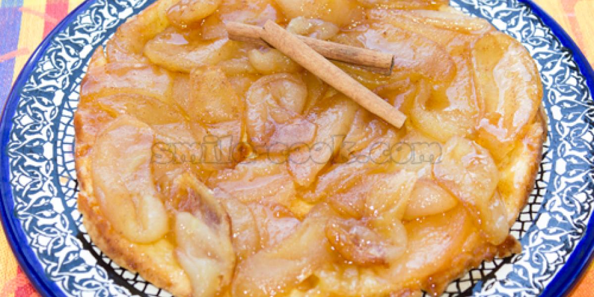 tarte tatin with apples