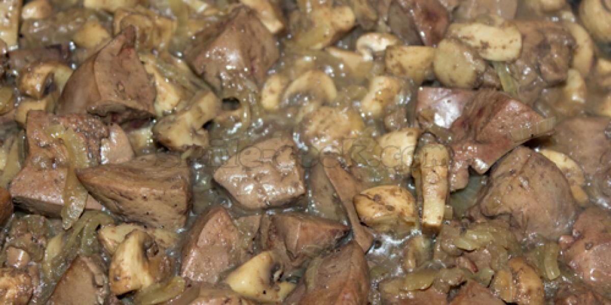 liver with onions and mushrooms