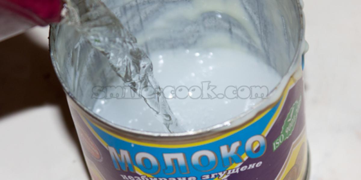 condensed milk water