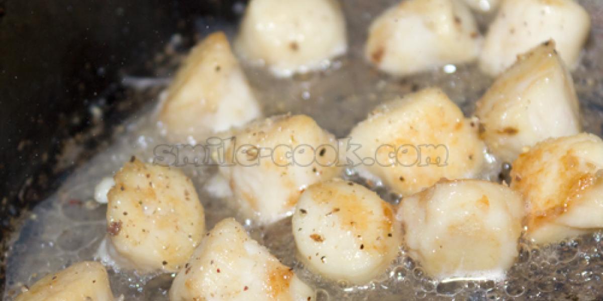 fried scallops