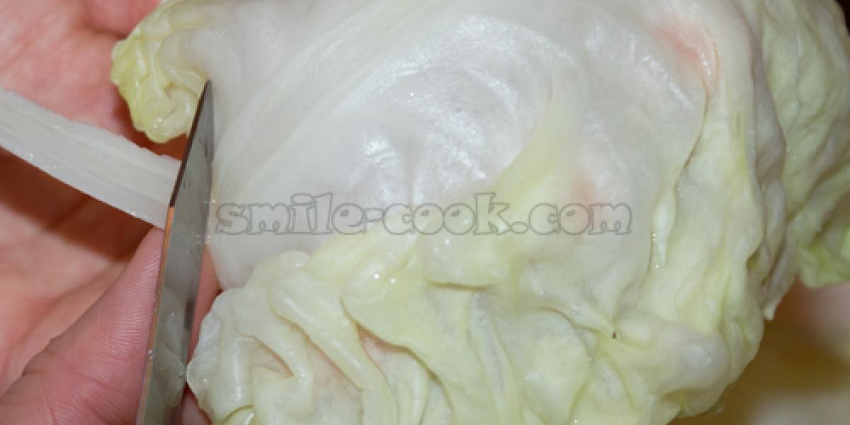 cabbage leaves for stuffed cabbage