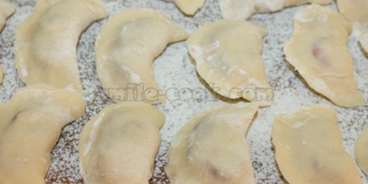 dumplings with berries