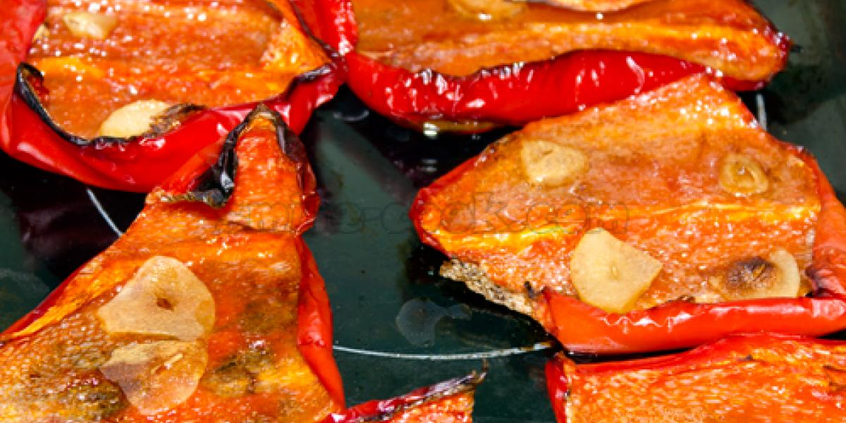 baked peppers