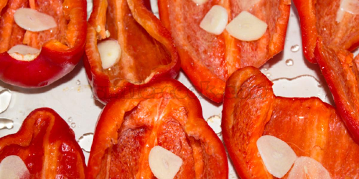 peppers with garlic