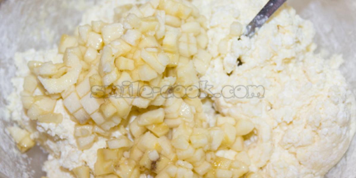 cottage cheese with bananas