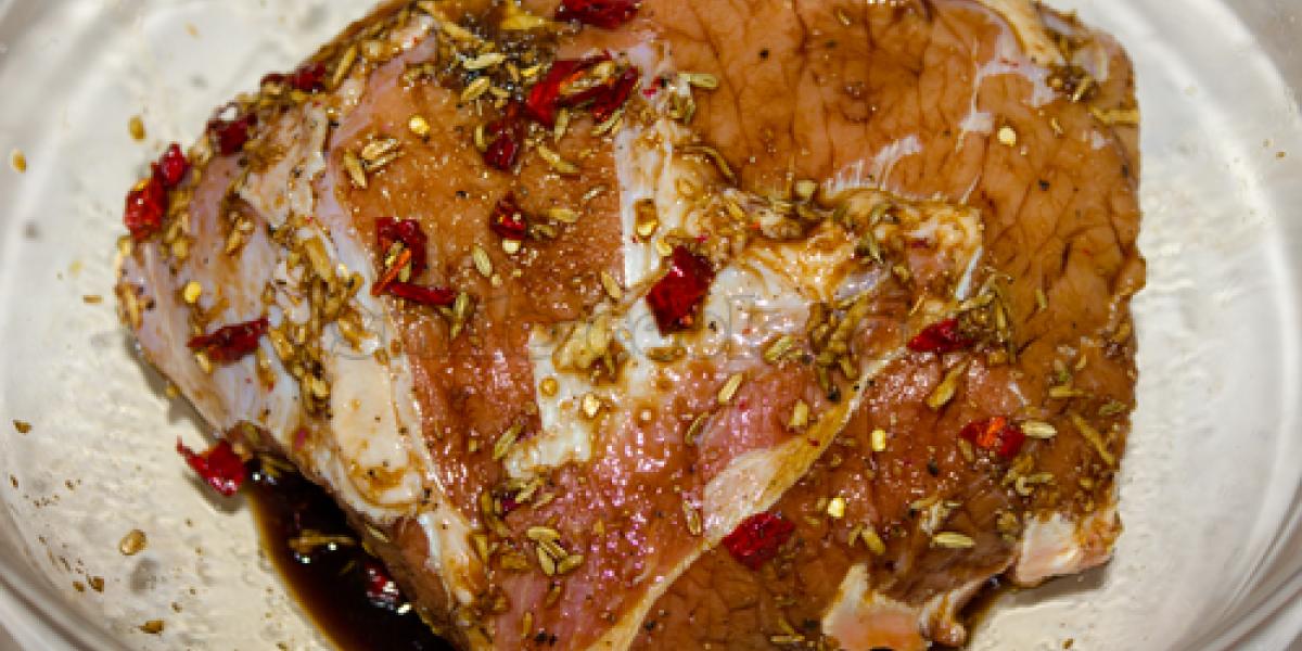 veal in marinade