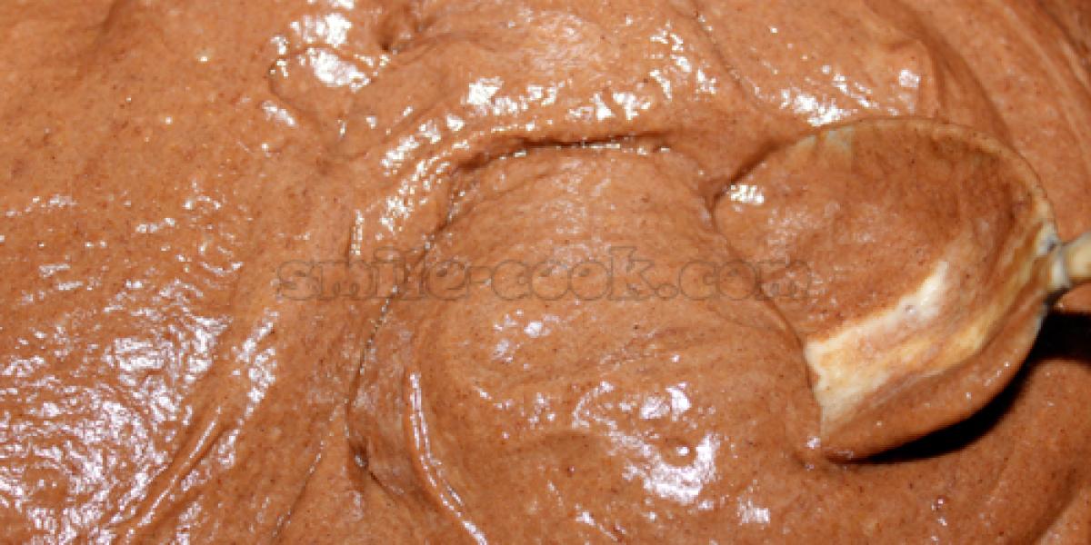 chocolate cupcake batter