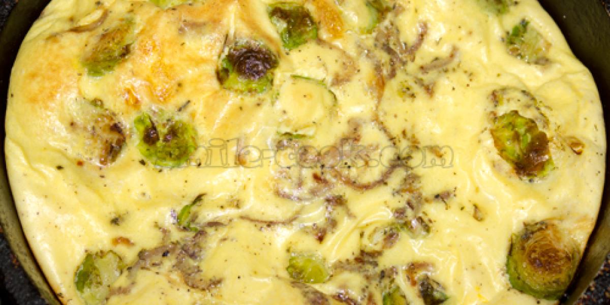 brussels sprouts omelet