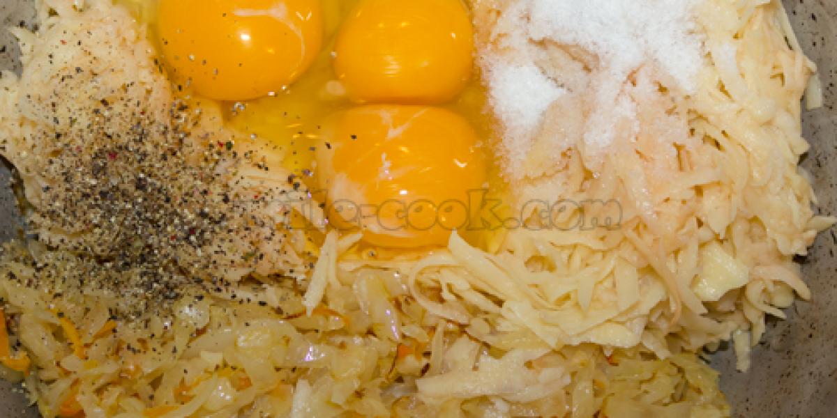 cabbage and potatoes for casserole