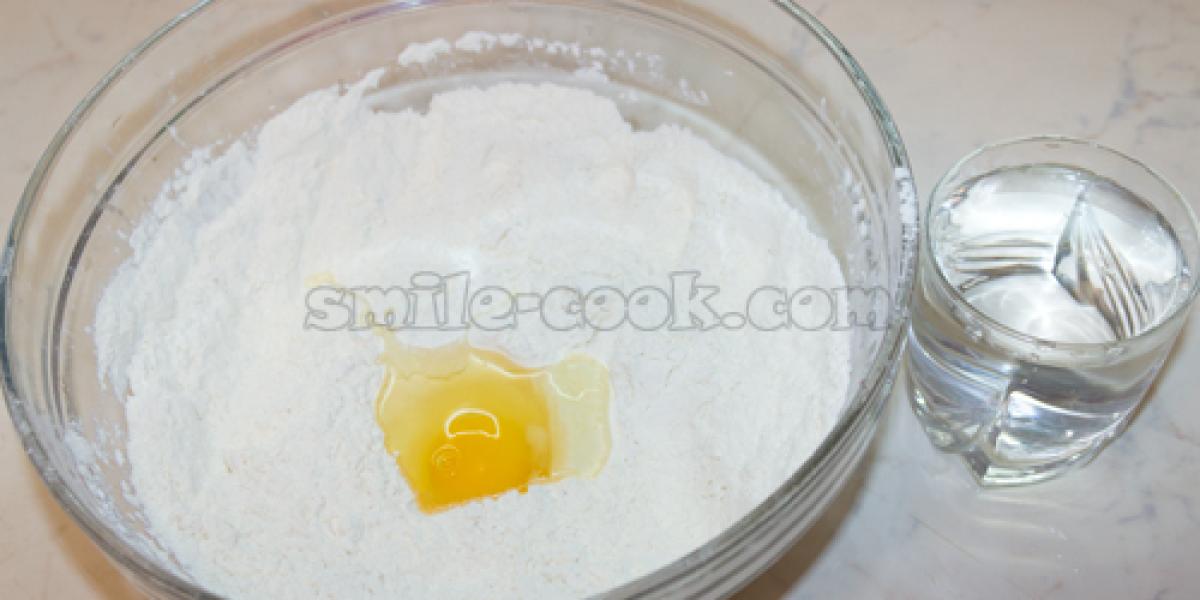 flour and egg