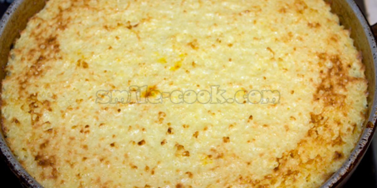 baked millet porridge