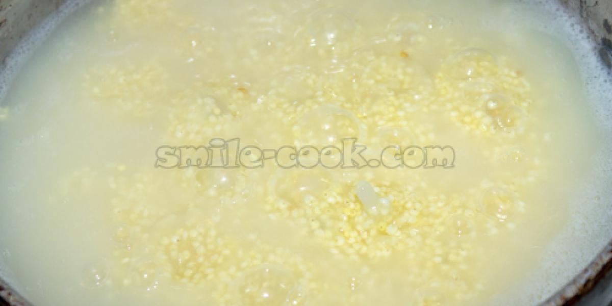 millet for porridge