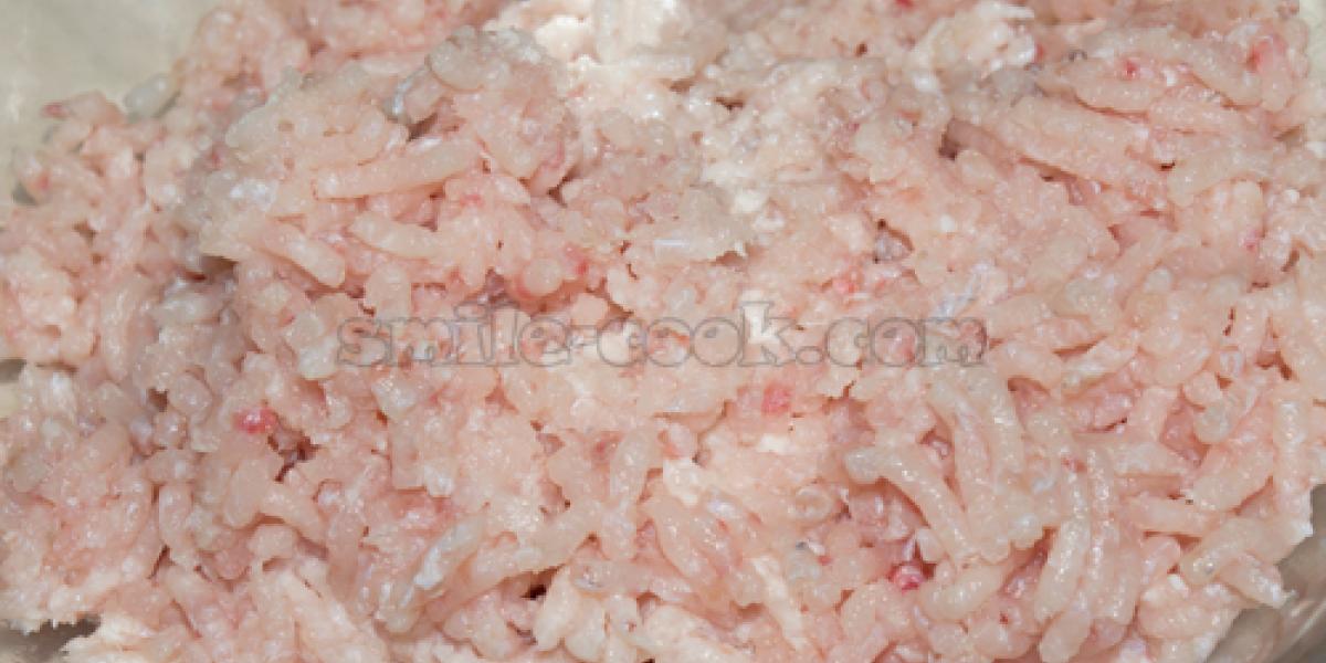 minced fish and lard