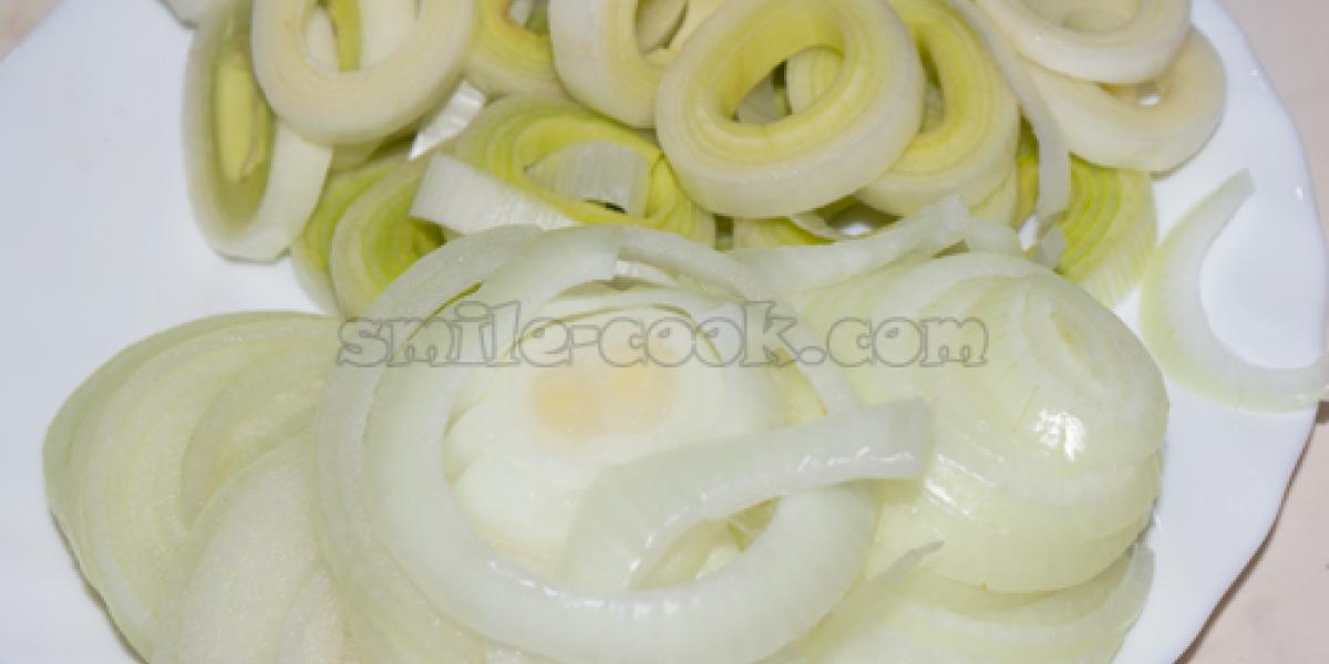 onions and leeks