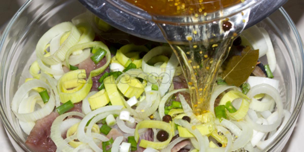 herring in marinade