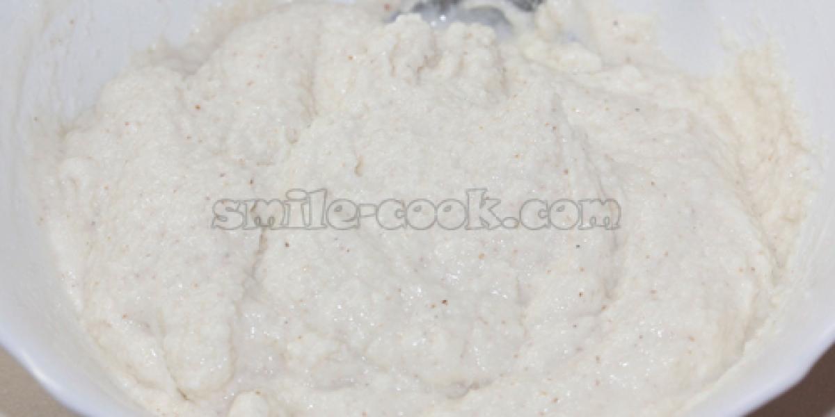 semolina with kefir