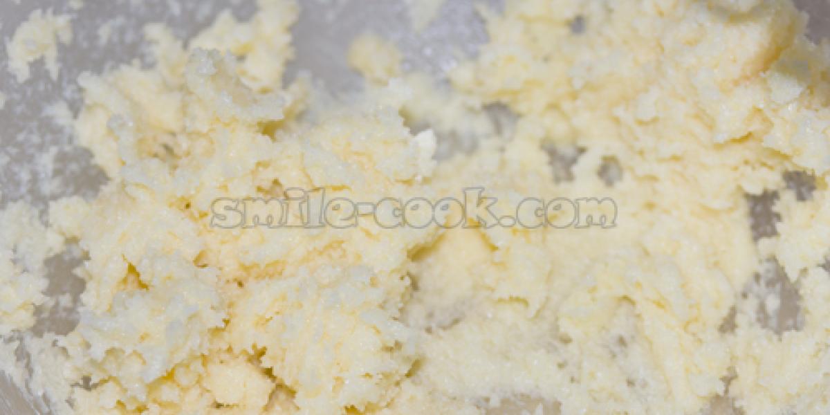 whipped butter with sugar