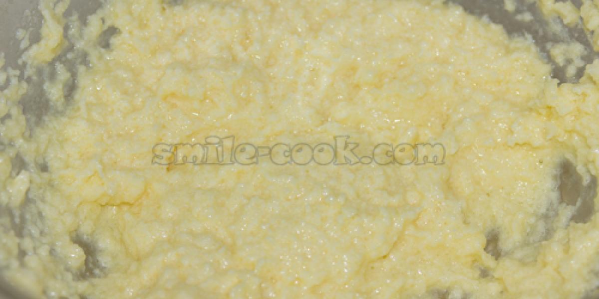 butter-egg mixture