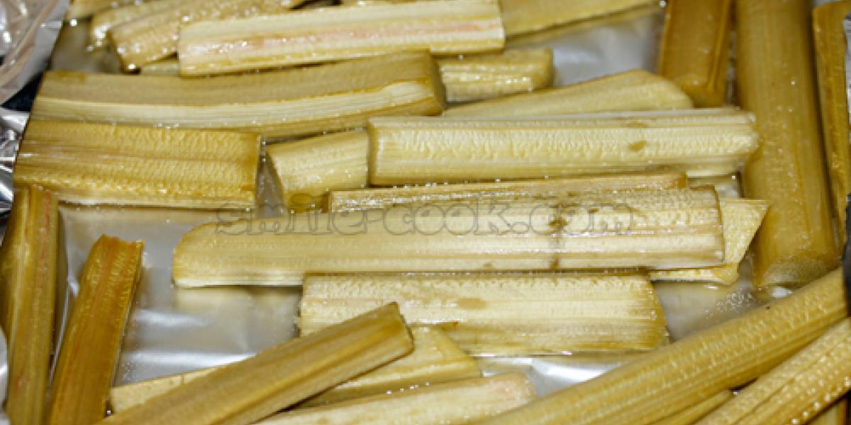 baked rhubarb