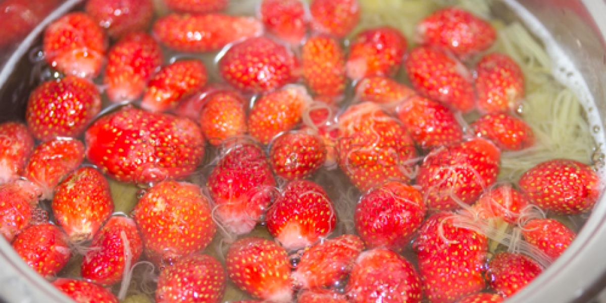 strawberry and rhubarb compote