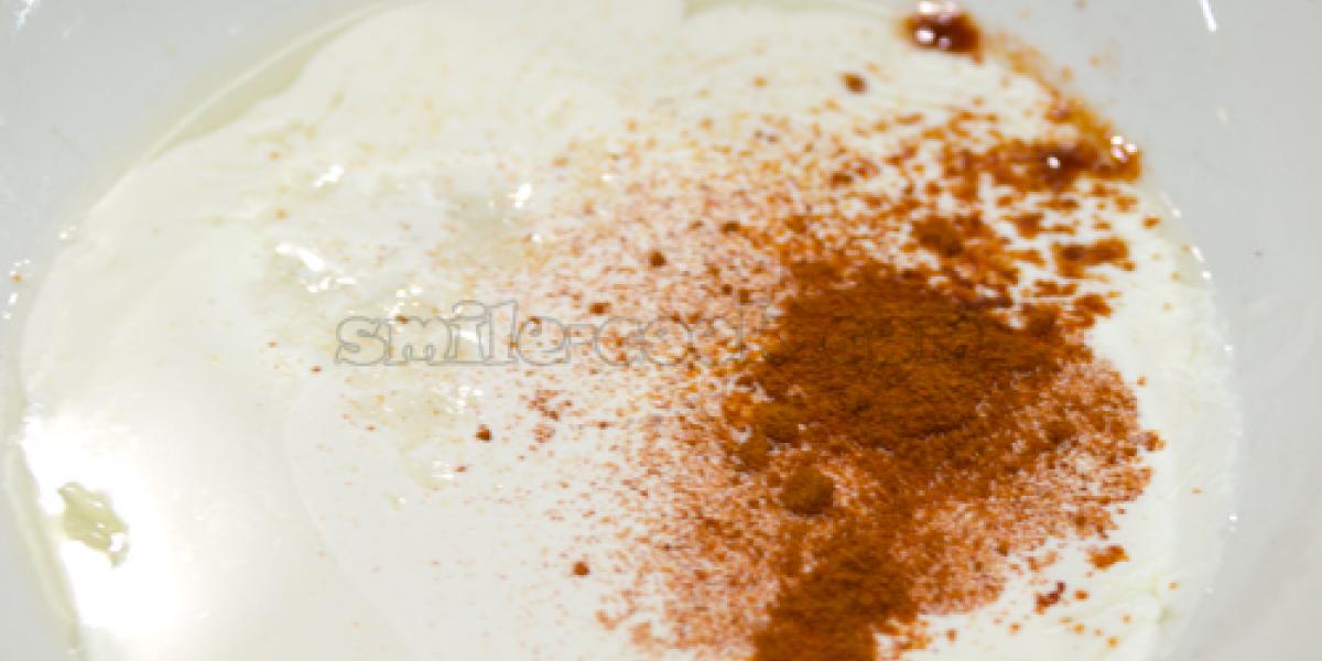 cream of paprika and lemon juice