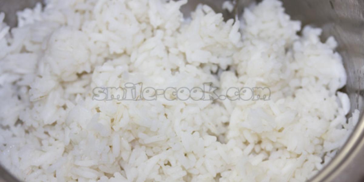 boiled rice