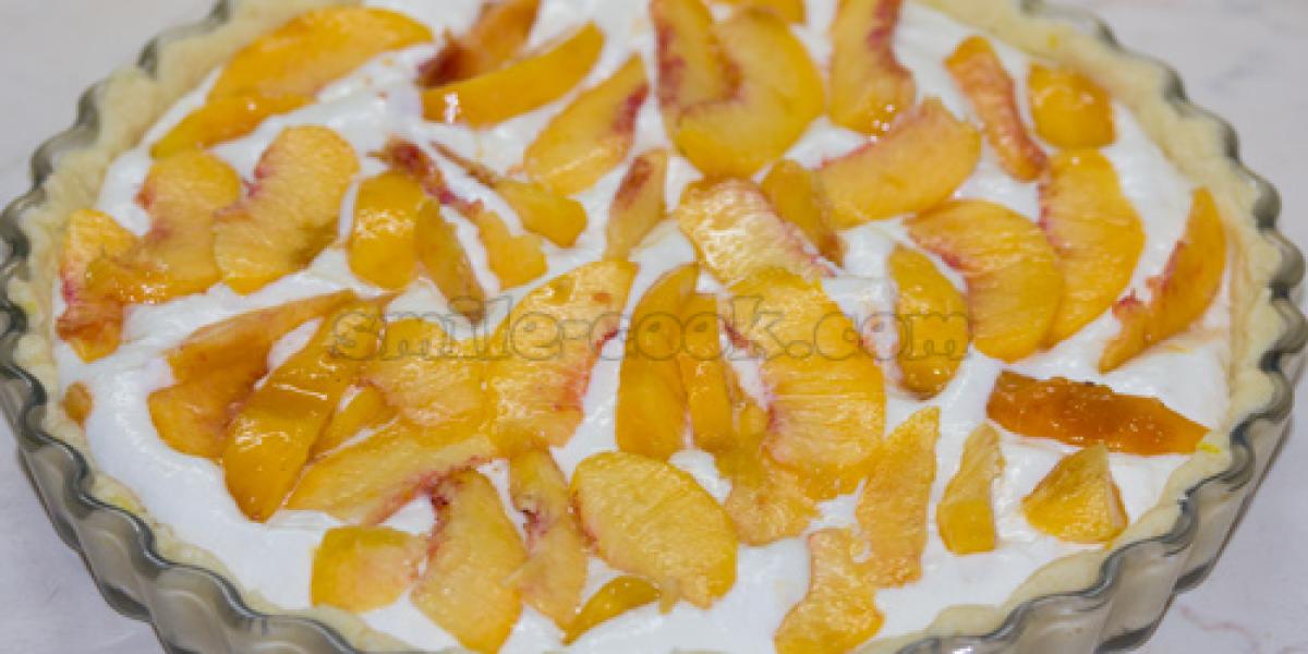 cottage cheese and peaches pie