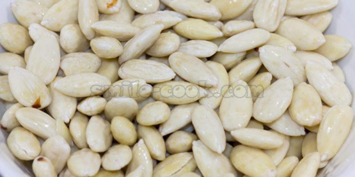 peeled almonds