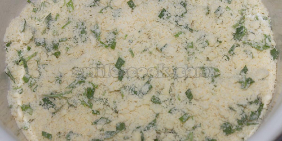 flour with butter and tarragon