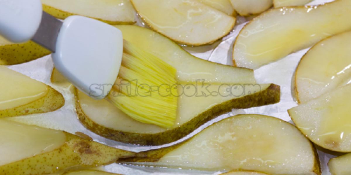 buttered pears