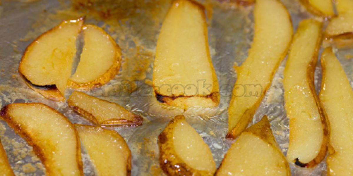 caramelized pears