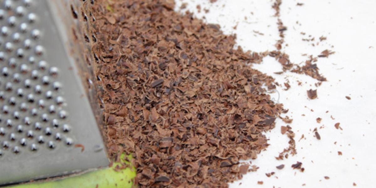 chocolate shavings