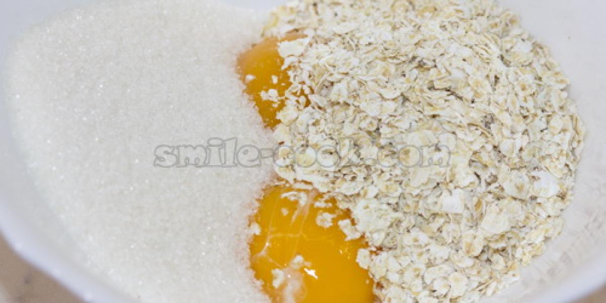 yolks, oatmeal and sugar