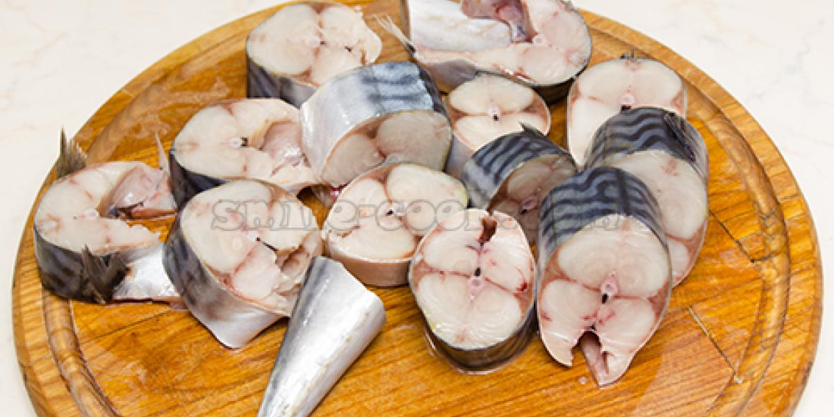 mackerel in pieces